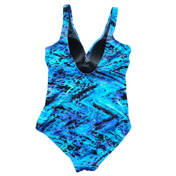 Miradonna By Miraclesuit One Piece Swimsuit 12/14 Beach Vacation‎ Resortwear - Picture 2 of 5